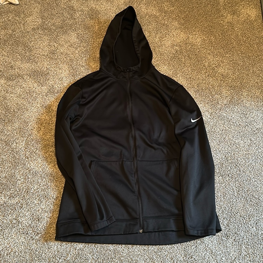 black nike tech